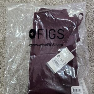 Burgundy Figs High Waisted ScrubLeggings